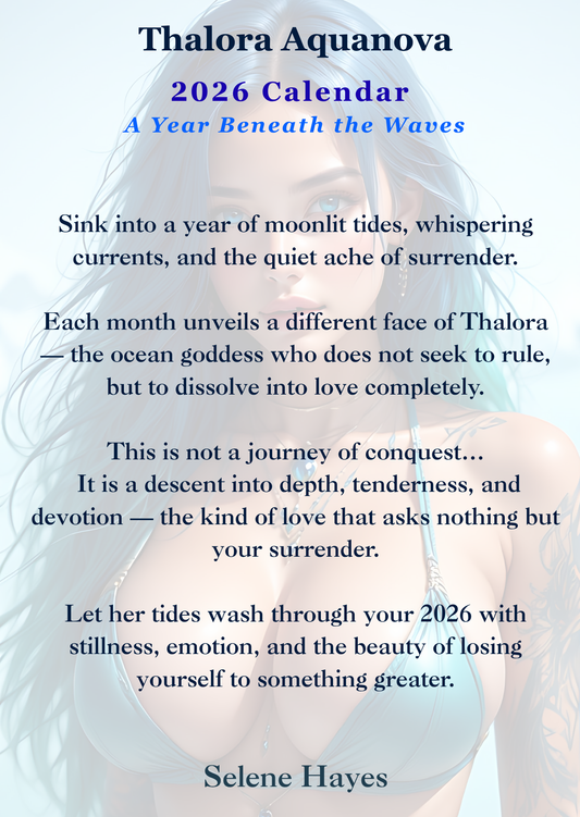 Ocean Goddess Art Calendar | Thalora Aquanova - A Year Beneath the Waves