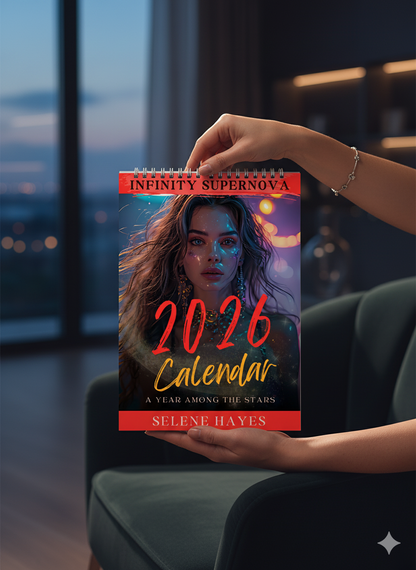 Cosmic Goddess | Infinity Supernova - A Year Among the Stars | Fantasy & Divine Feminine Digital Calendar